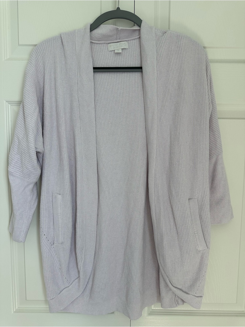 Barefoot Dreams CozyChic Ultra Lite Cardigan Lavender M